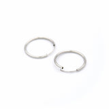 Λευκόχρυσα σκουλαρίκια