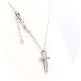 Λευκόχρυσο κολιέ