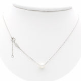 Λευκόχρυσο κολιέ