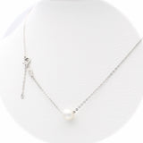 Λευκόχρυσο κολιέ