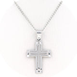 Βαπτιστικός σταυρός με αλυσίδα