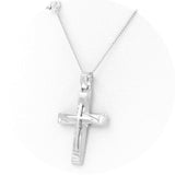 Βαπτιστικός σταυρός με αλυσίδα