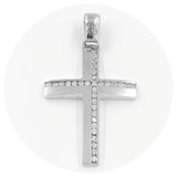 Βαπτιστικός σταυρός με αλυσίδα