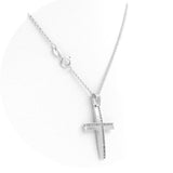 Βαπτιστικός σταυρός με αλυσίδα