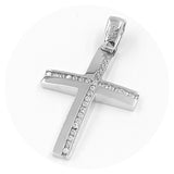 Βαπτιστικός σταυρός με αλυσίδα