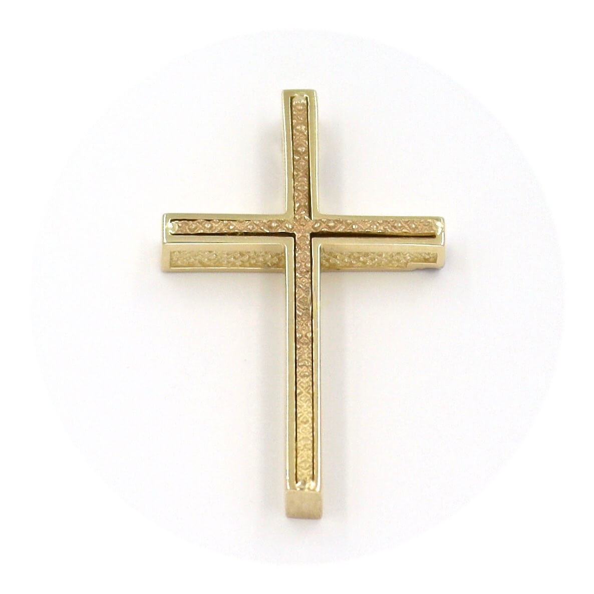 Βαπτιστικός σταυρός με αλυσίδα