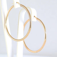 Ασημένια σκουλαρίκια - Orange - Kosmima