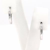 Ασημένια σκουλαρίκια - Orange - Kosmima