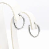 Ασημένια σκουλαρίκια - Orange - Kosmima