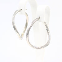 Ασημένια σκουλαρίκια - Orange - Kosmima