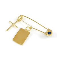 Ασημένιο φυλαχτό - Orange - Kosmima