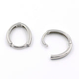 Ασημένια σκουλαρίκια - Orange - Kosmima