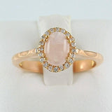 Ροζ χρυσό δαχτυλίδι - Orange - Kosmima