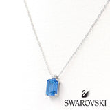 Swarovski λευκόχρυσο κολιέ